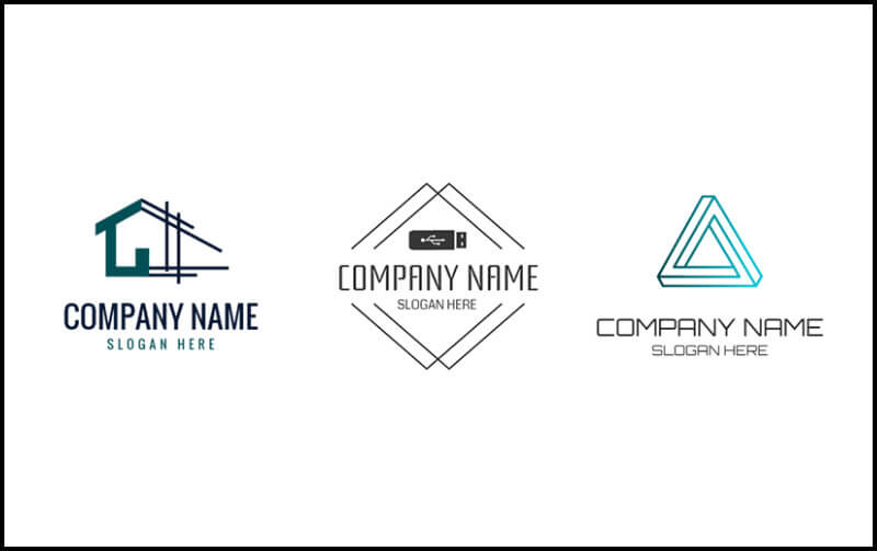 Linear logo trend