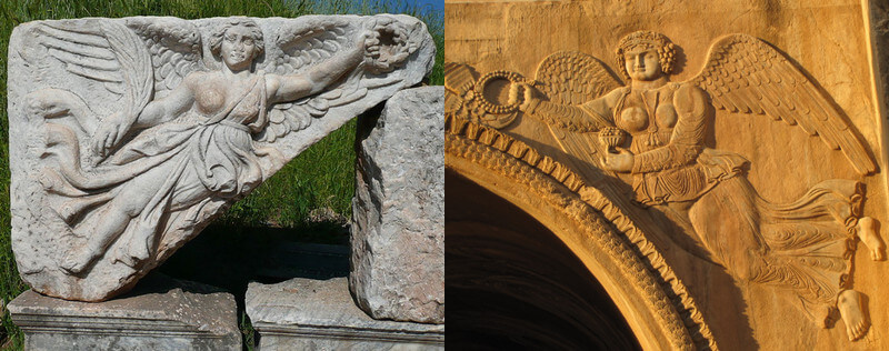 Nike godness for victory in Greek mythology