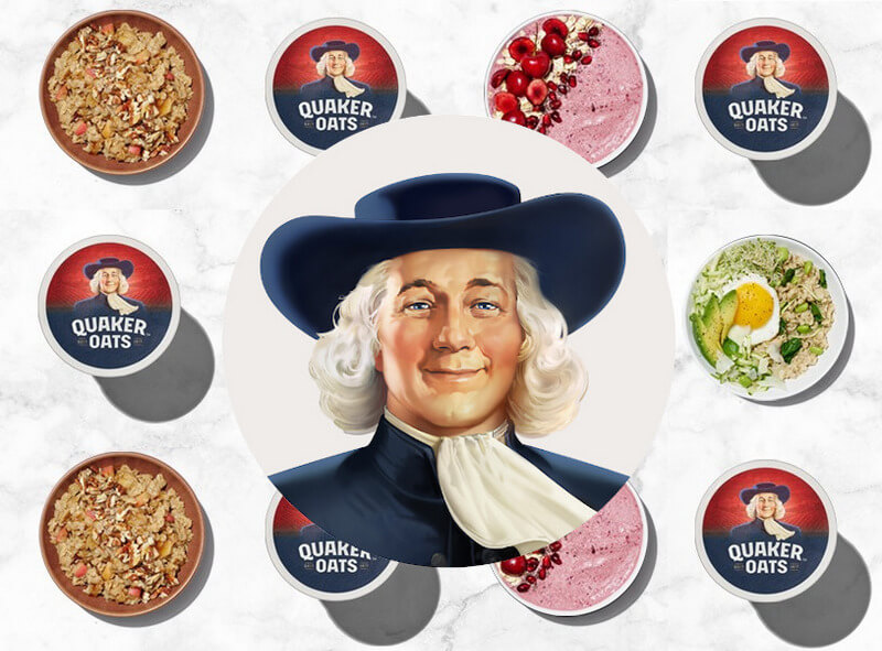 Quaker Oats people logo design