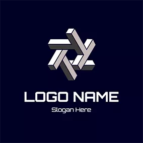 Tt Logo 3D Twirl Letter T T logo design