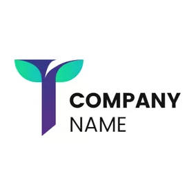 Letter Logo Abstract and Cute Letter T logo design