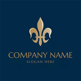 Iris Logo Abstract and Unique Iris Sign logo design