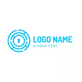 Crypto Logo Abstract Fingerprint Crypto logo design