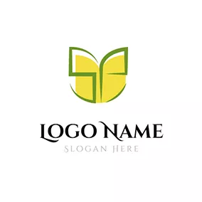 Sp Logo Abstract Flower Letter S P logo design