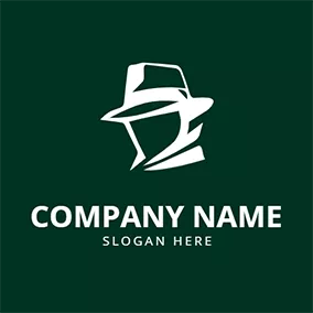 Anonymous Logo Abstract Hacker Outline Simple logo design