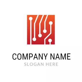 Science & Technology Logo Abstract High Technology logo design