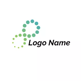 Unendlich Logo Abstract Infinity Icon logo design