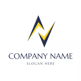 Power Logo Abstract Lightning Power logo design