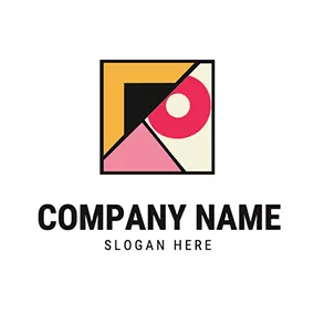 Art Gallery Logo Abstract Painting Art Gallery logo design