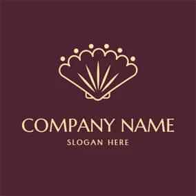 Pearl Logo Abstract Pearl and Shell logo design