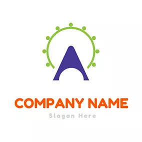 Park Logo Abstract Playground logo design