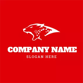 老虎Logo Abstract Roar Tiger Head logo design