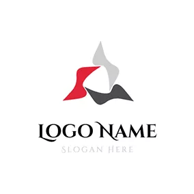 圆形Logo Abstract Round Letter A S logo design