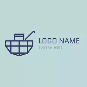 Agriculture Logo Abstract Simple Harvester logo design