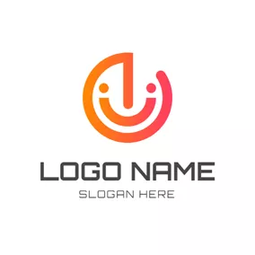 Smile Logo Abstract Smile Face Icon logo design