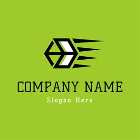 風 Logo Abstract Speed and Wind logo design