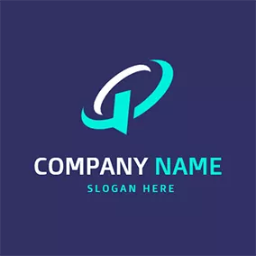 Portal Logo Abstract Vortex and Portal logo design