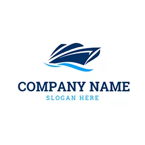 Ark Logo Abstract Wave and Ark logo design