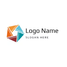 Art - Abundant Colorful Triangle logo design