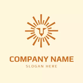 Ray Logo Abundant Light and Laser logo design