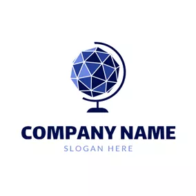 Logótipo Notícias Abundant Triangle and Tellurion logo design