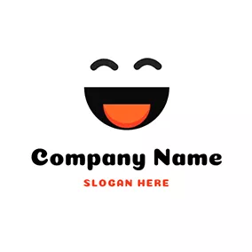 Emoji Logo Adorable and Smiling Emoji logo design