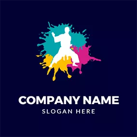 Taekwondo Logo Artistic Taekwondo Logo logo design