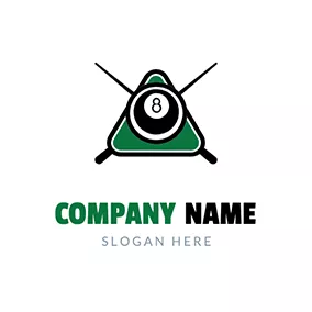 Table Logo Ball Pool Table logo design