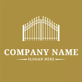 Gate Logo Beautiful and Simple Gate logo design