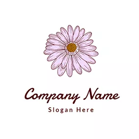 Daisy Logo Beautiful Daisy logo design