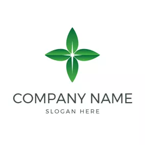 Nature Logo Beauty Green Nature Leaf logo design