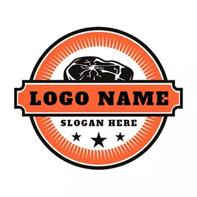 Restaurant Logo Beef Banner logo design