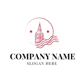 Tower Logo Big Ben and London Tower logo design