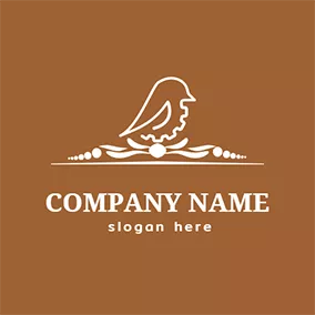小鳥Logo Bird and Gear logo design