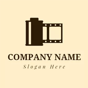 Art - Black  & Brown Film logo design