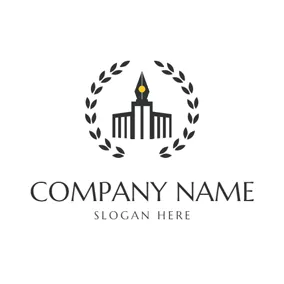 Freelancer Logo Black Branch and School logo design