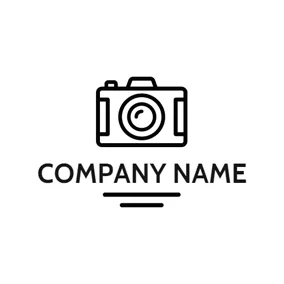 Art - Black Camera Photography logo design
