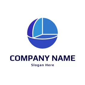 Sphere Logo Blue Lacking Sphere logo design