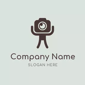 Camera Logo Body Brace and Camera logo design