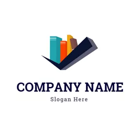 Check Logo Book and Check Symbol logo design