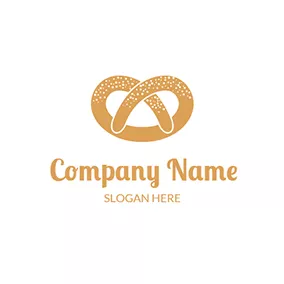 Coffee Logo Brown Biscuits logo design