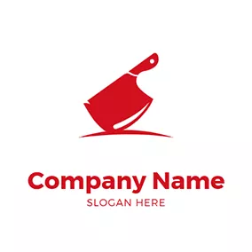 Butcher Logo Butcher Knife logo design