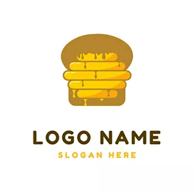 Toast Logo Butter Toast logo design