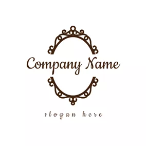 Retro Logo Chocolate Decoration and Makeup logo design