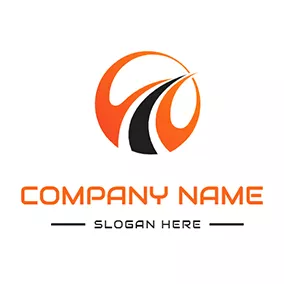 Street Logo Circle and Street logo design