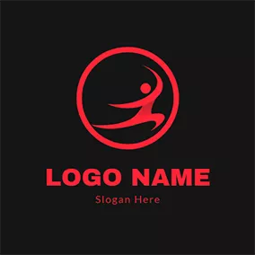 Fight Logo Circle Fight Logo logo design