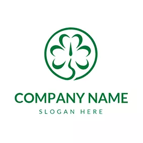 Scout Logo Circle Flower Heart Scout logo design