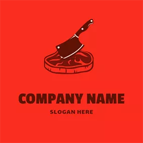 Butcher Logo Cleaver Butcher Logo logo design