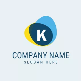 Letter Logo Colorful and Lovely Letter K logo design