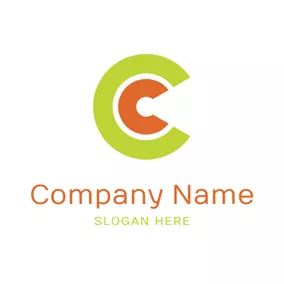 Letter Logo Colorful and Regular Letter C logo design